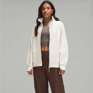 Lululemon Scuba Oversized Funnel-Neck Full Zip
Bone